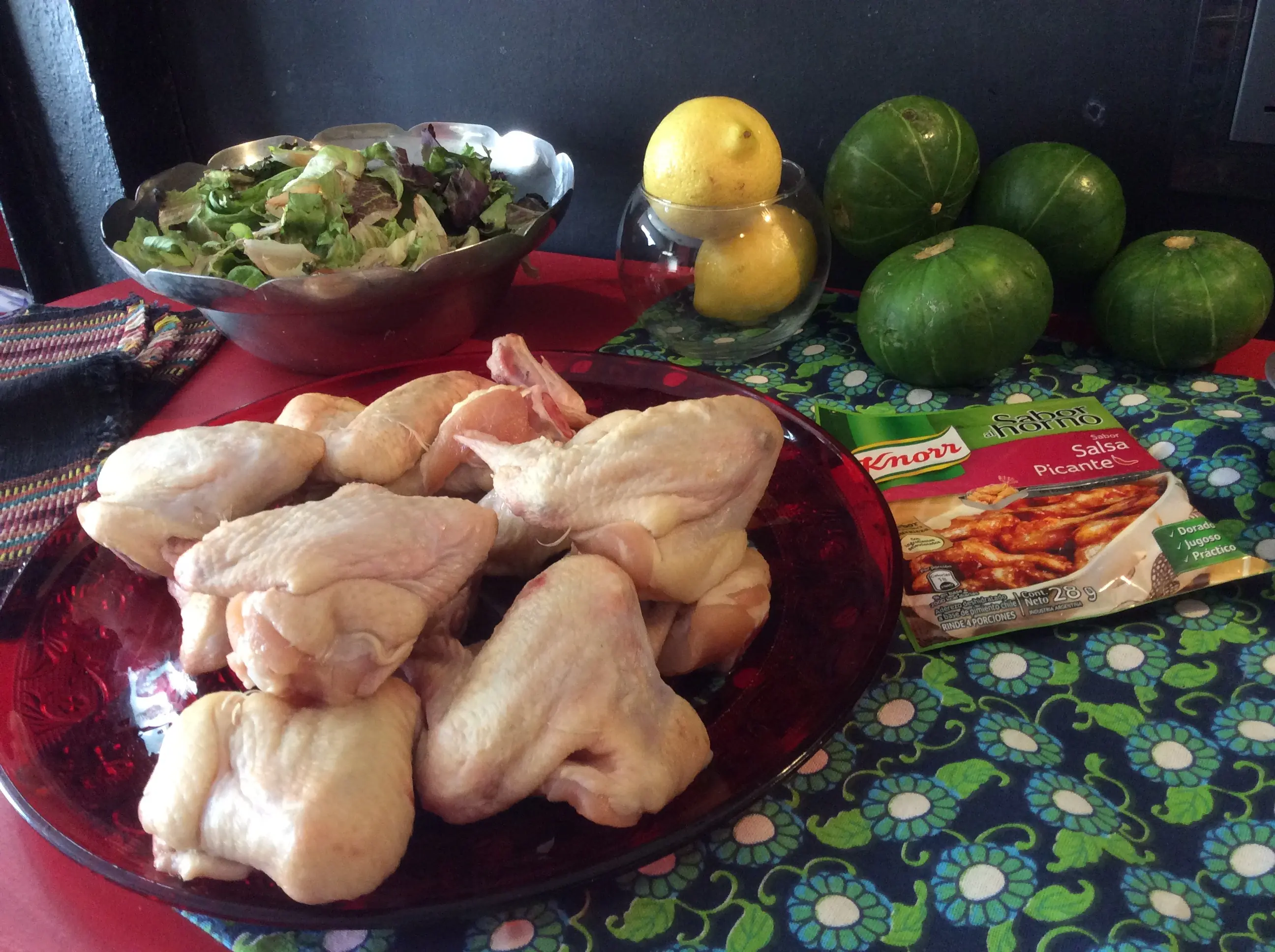 Alitas de Pollo Picante