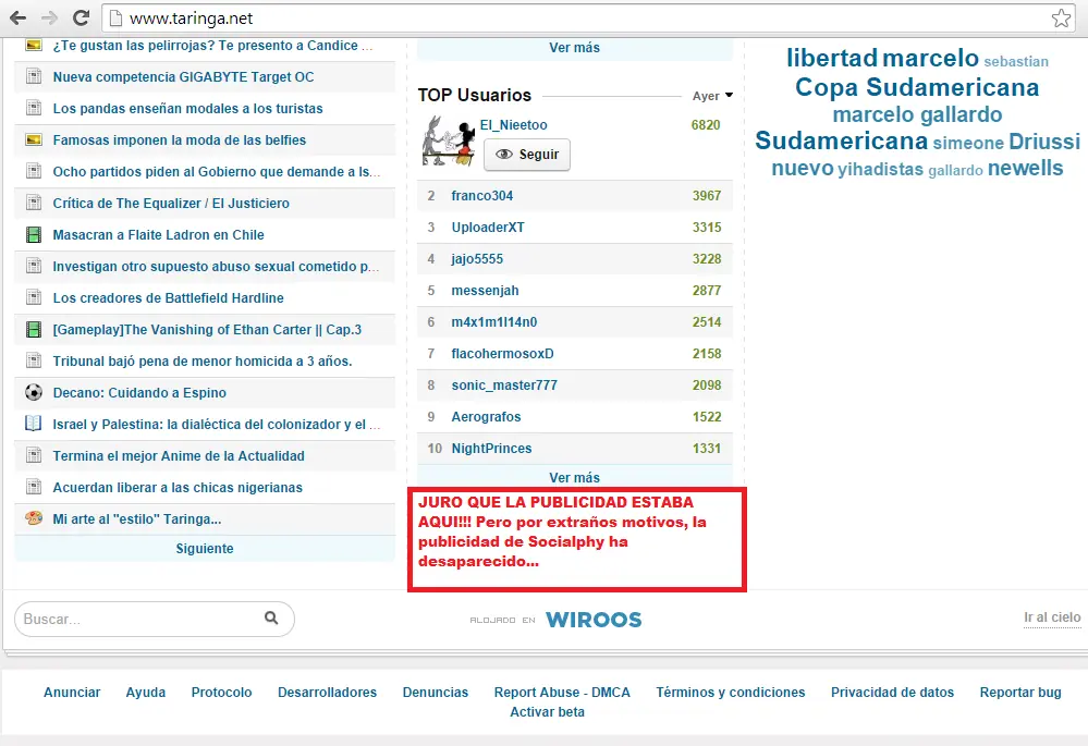 Soy re cool, y te lo muestro