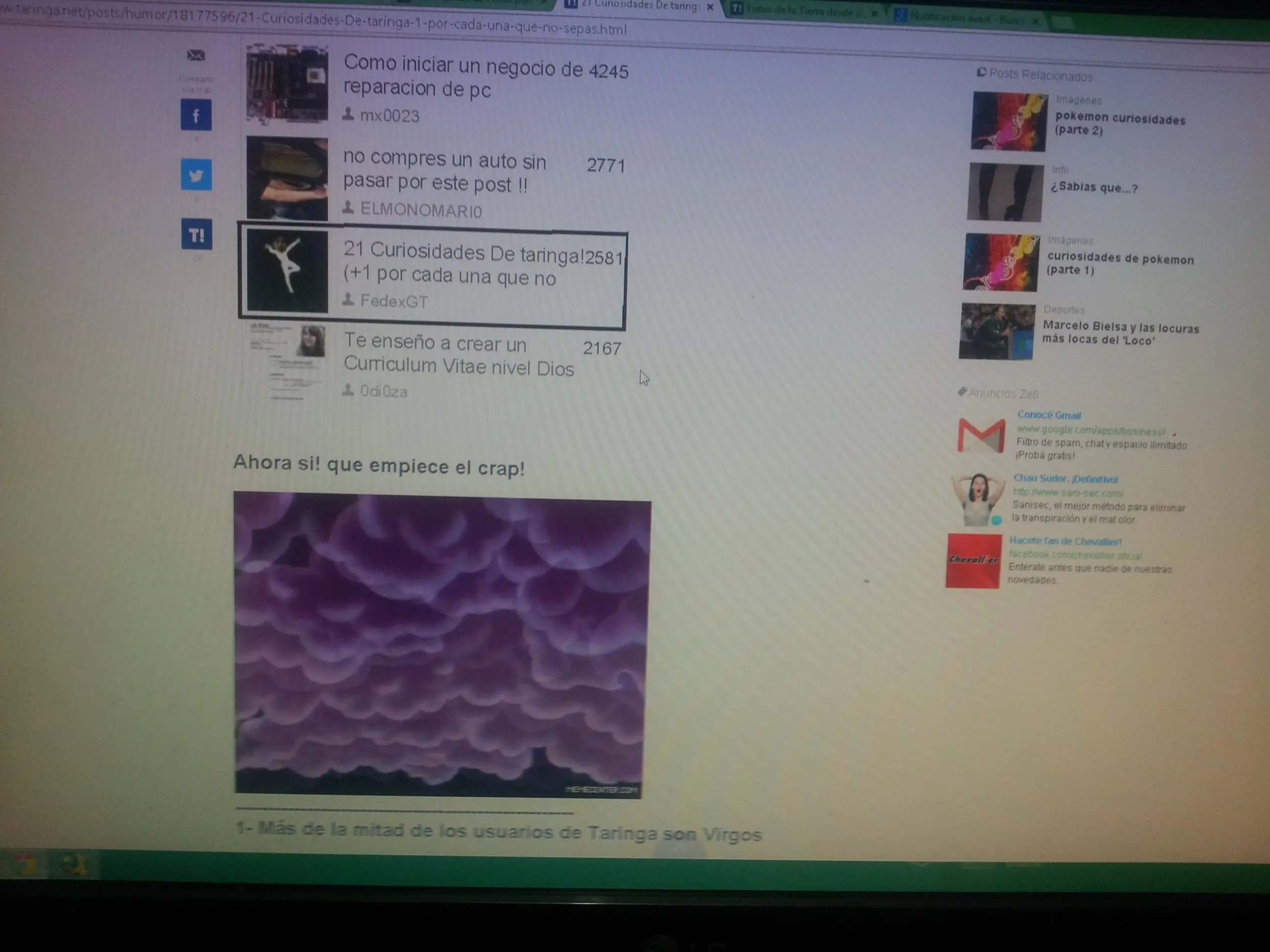 Son las 19:24 Y soy un fracaso.