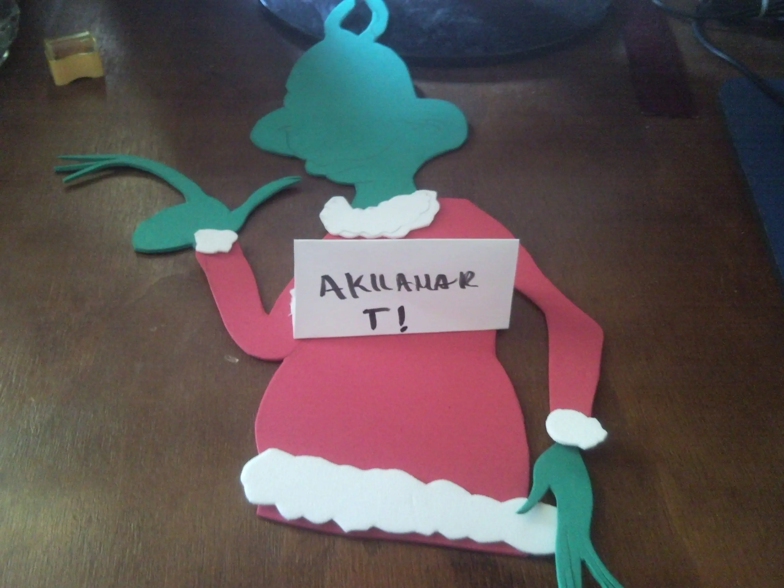 Haz tu "Grinch" para esta temporada