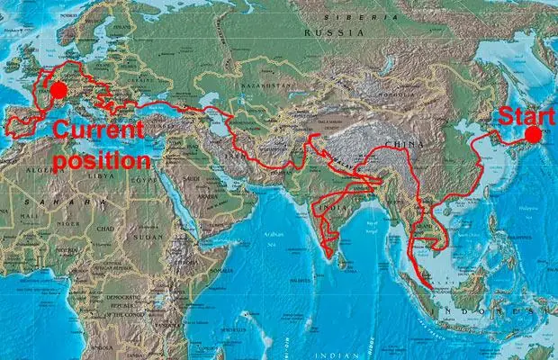 de paseo de paseo