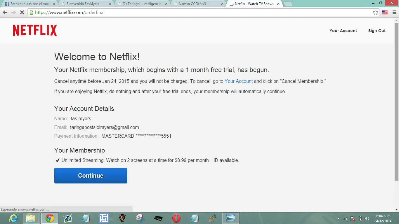 netflix gratis 2014