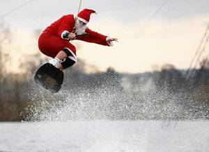 Papa Noel En Navidad :)