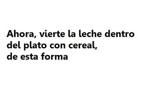 con cereal