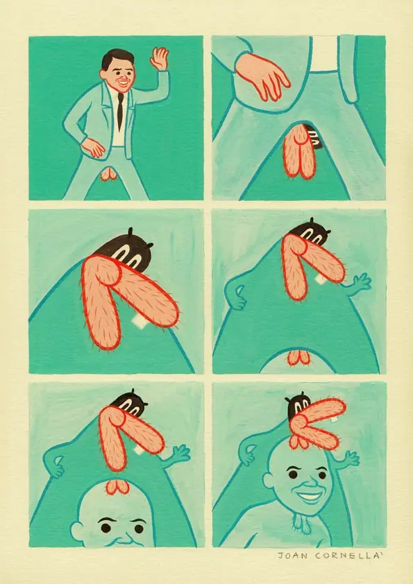 El humor bizarro y morboso Joan Cornella entra rufian