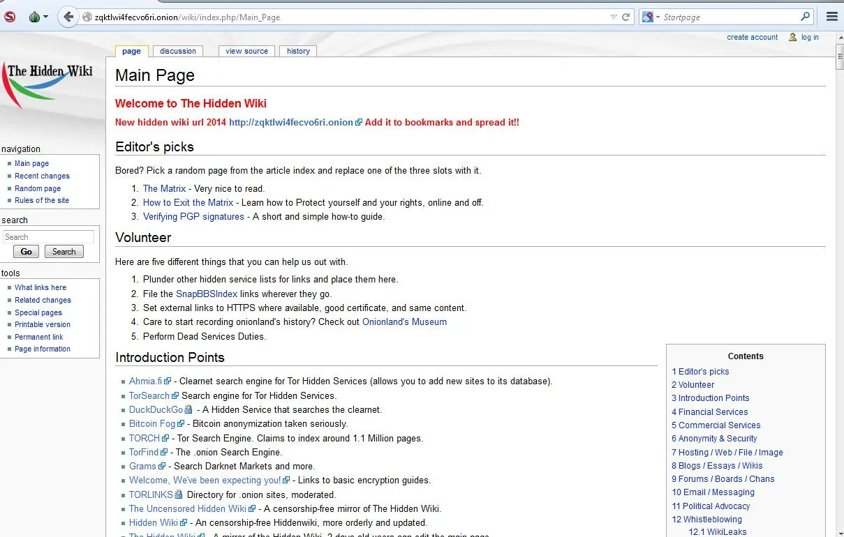 deep web