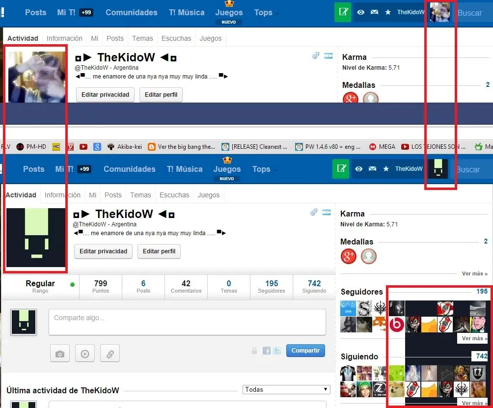 version de mierda