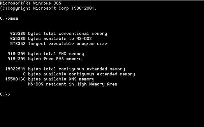 Informática básica (virus, msdos, ip etc)