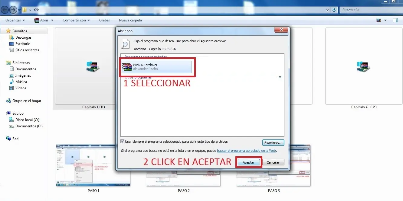 descomprimir archivos