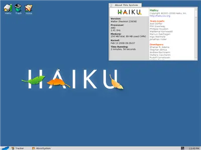 Sistemas Operativos Alternativos : Haiku/BeOS