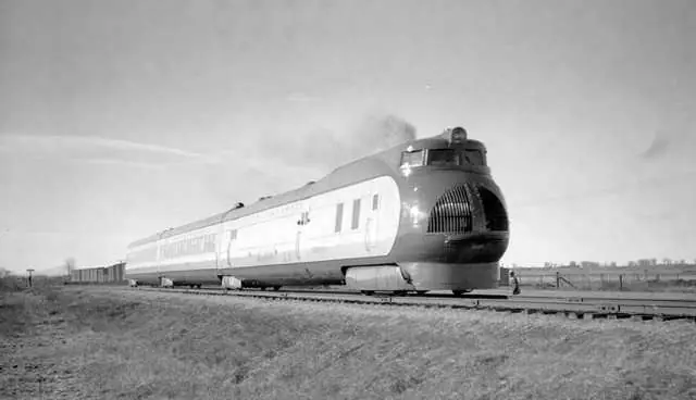 Coche motor M-10000 de EMC-Union Pacific