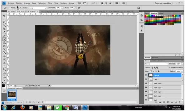Crea tu Wallpaper de Slash propio