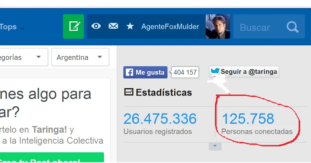 Matematicamente imposible 120mil usuarios conectados ahora