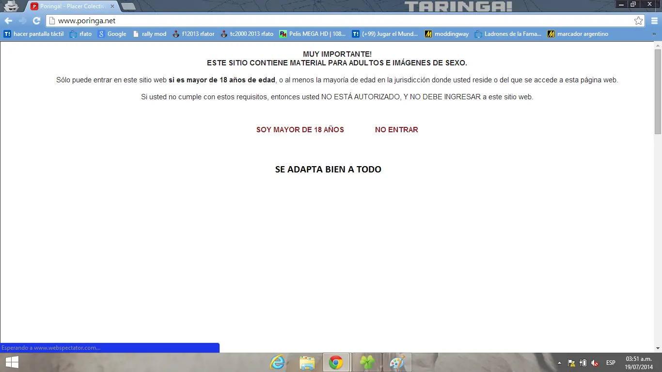 Hice un tema de Chrome de Taringa! y te lo doy