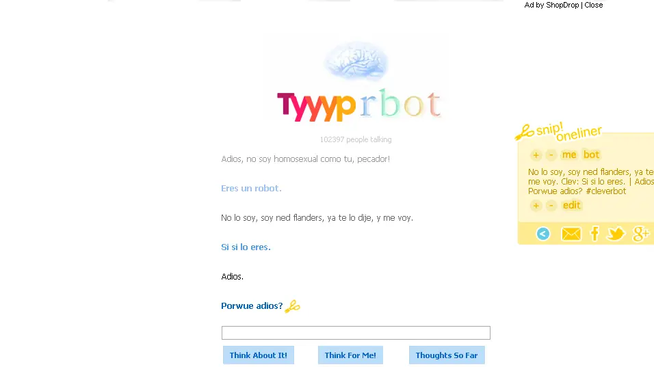 Los oscuros secretillos de Cleverbot (NF)