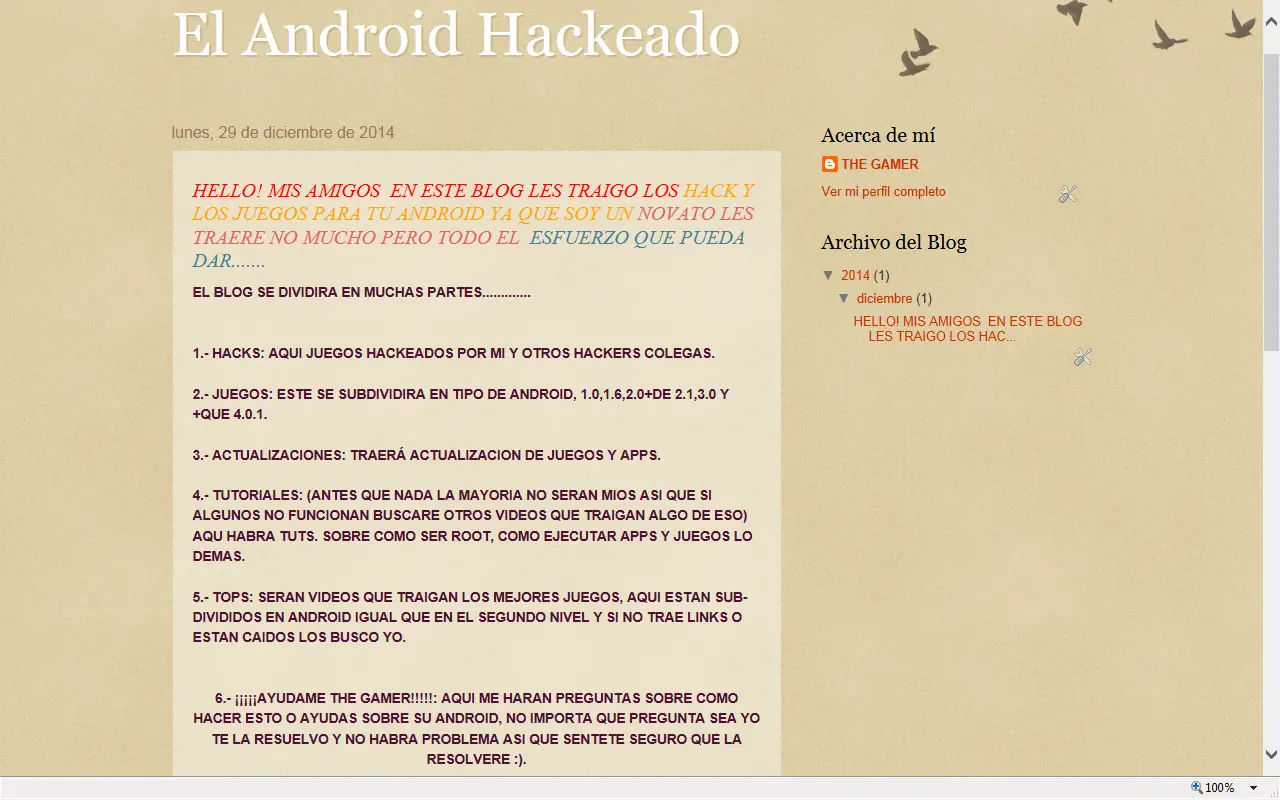 Mi nuevo Blog de Hacks para Todos :3 XD
