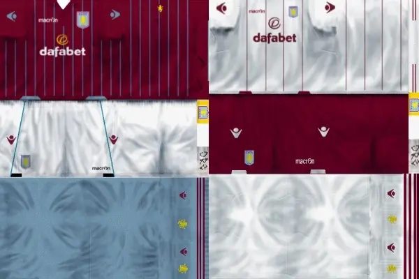 Kit Gdb Aston Villa FC (ENG) 2014-2015 PES 6