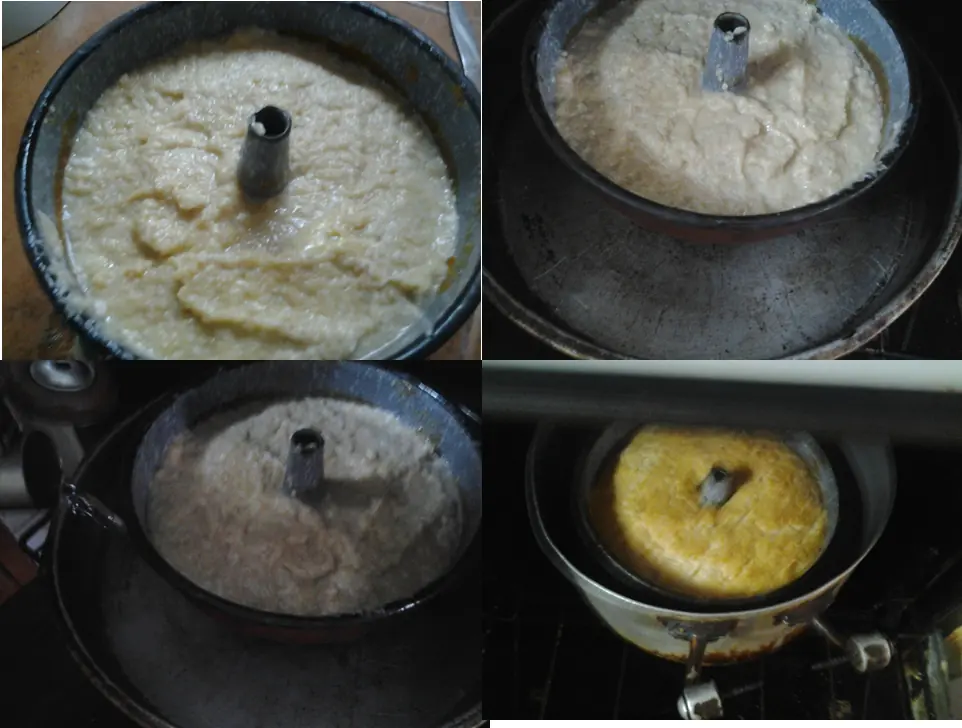 flan de manzana