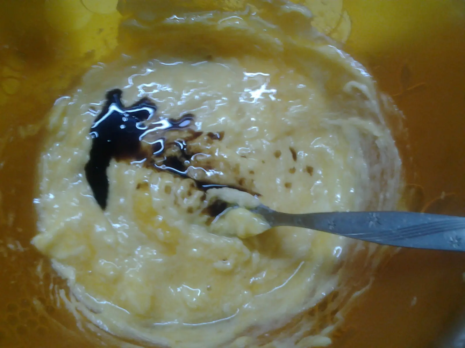 flan de manzana