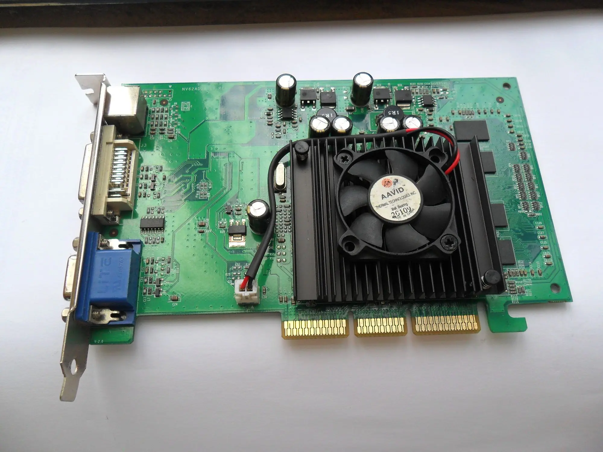 EVGA e-Geforce nvidia 6200 AGP Cooler (Fan Connector J6)