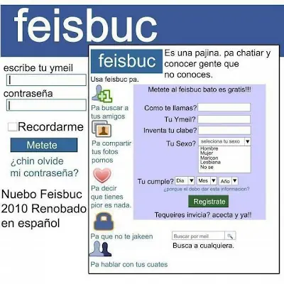 cosas sobre el face