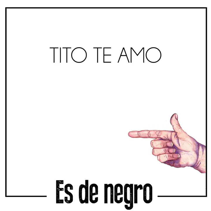 es de negro