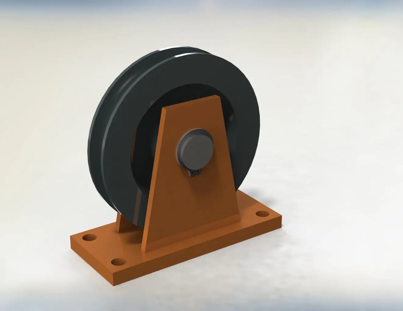 Solidworks modelos 3d de gruas y winch