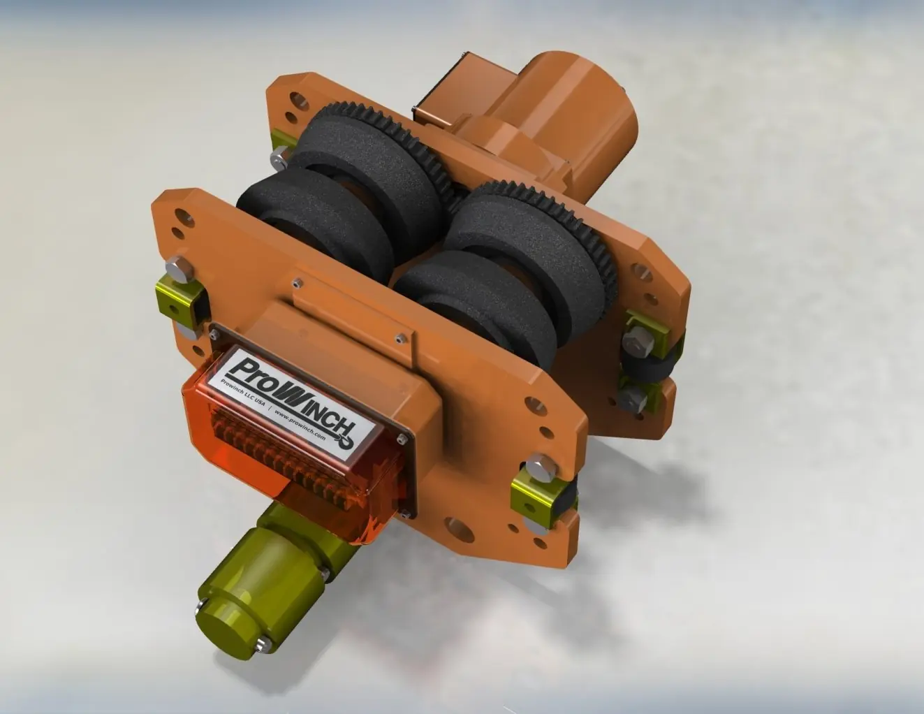 Solidworks modelos 3d de gruas y winch