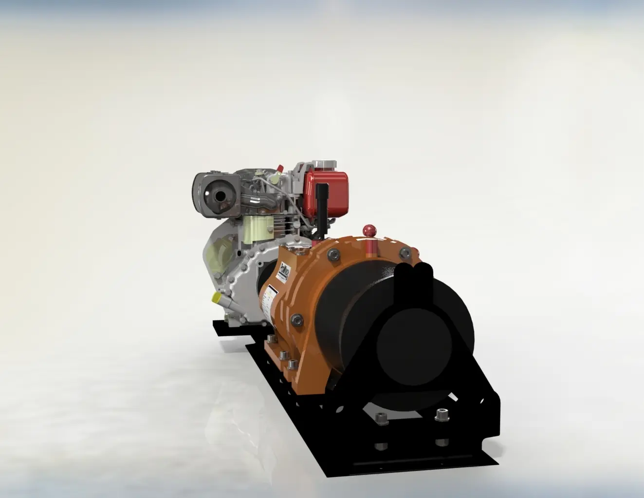 Solidworks modelos 3d de gruas y winch