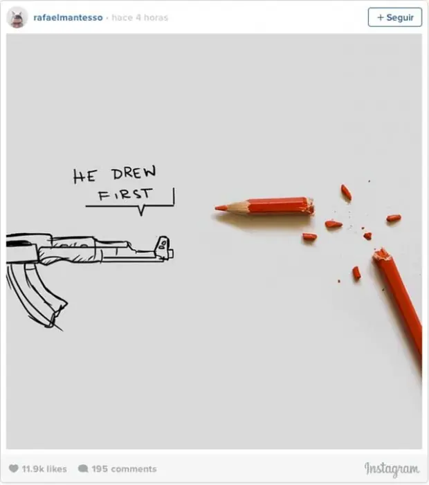 Los dibujos que dejó el ataque terrorista al semanario