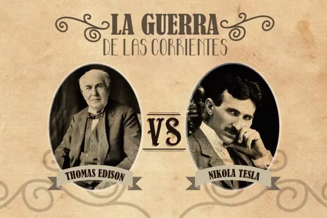 Tesla vs Edison: la guerra de las corrientes
