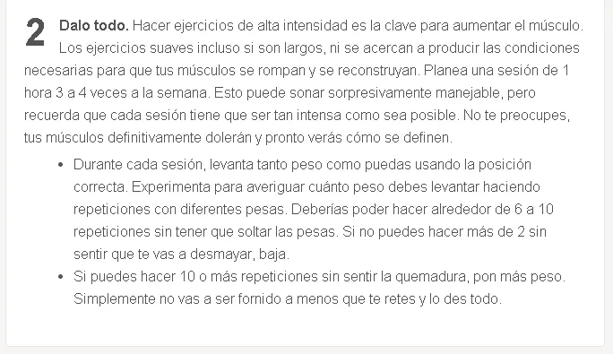 (Funciona 100% ) Aumenta tus músculos rapidamente