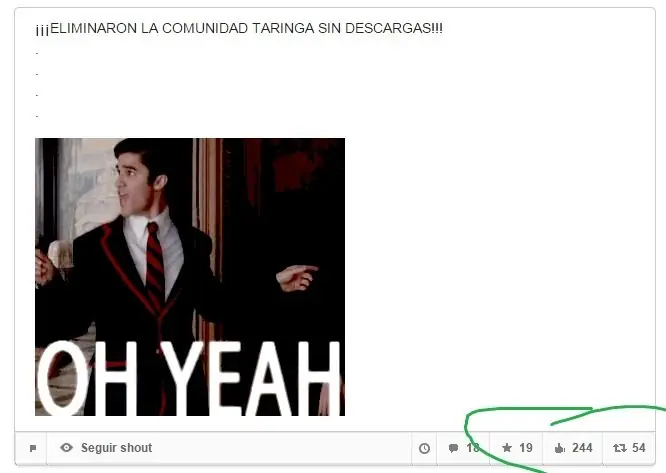 Hace un año Taringa! prohibía las descargas