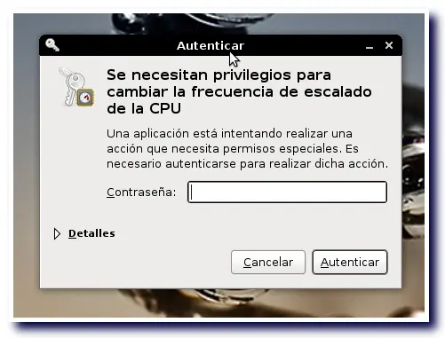 Regular la frec. de la cpu sin contraseña en Ubuntu 9.10