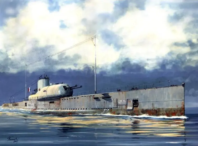 1939, Submarinos gigantes de la 2gm, el Surcouf