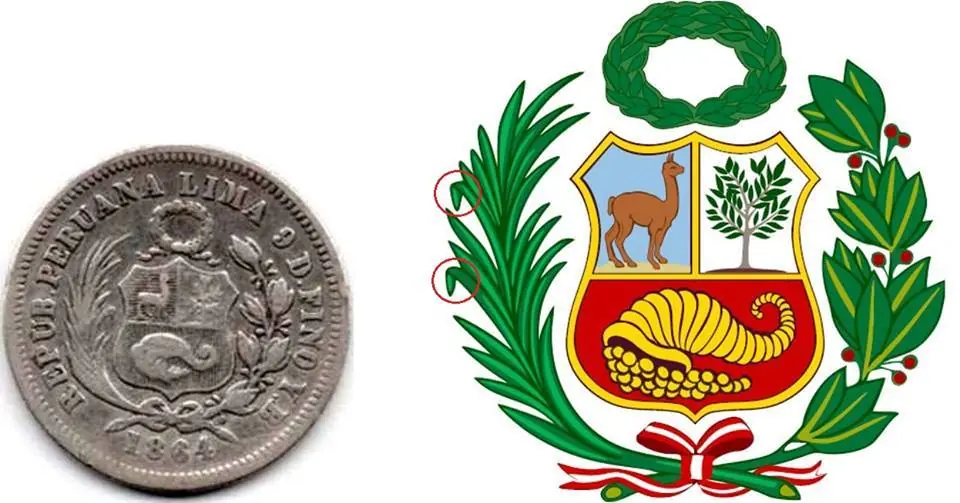 El luto del escudo peruano