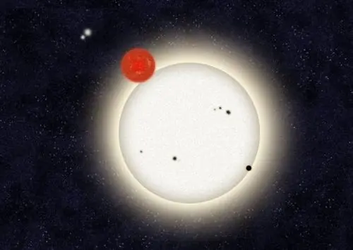 Descubren un planeta en un sistema de cuatro estrellas