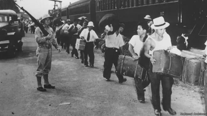 El drama de peruano-japoneses en campos de prisión en USA