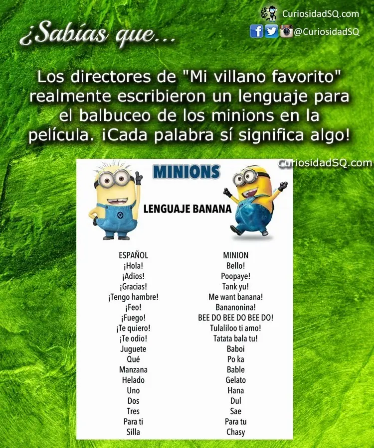 Cosas de pronto no sabias