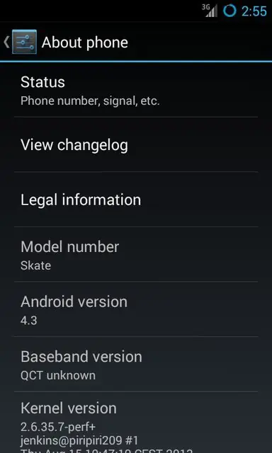 ZTE skate / blade con cm 10 android 4.3 + memoria extra