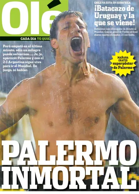 El mito de Martín Palermo