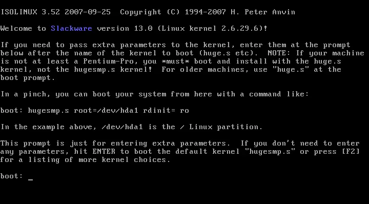 Tutorial de instalacion de Slackware