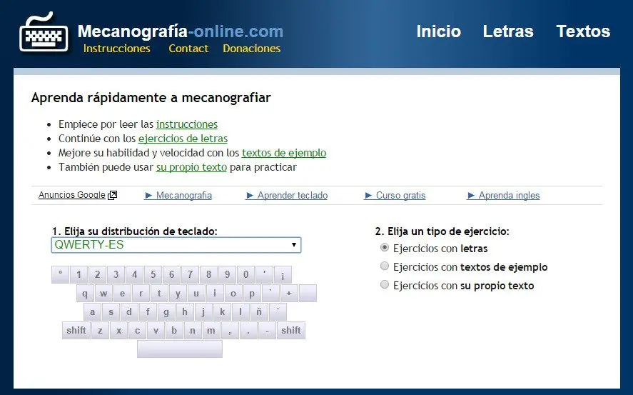 Querés escribir mas rápido con el teclado?