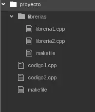 Crear un makefile para C++