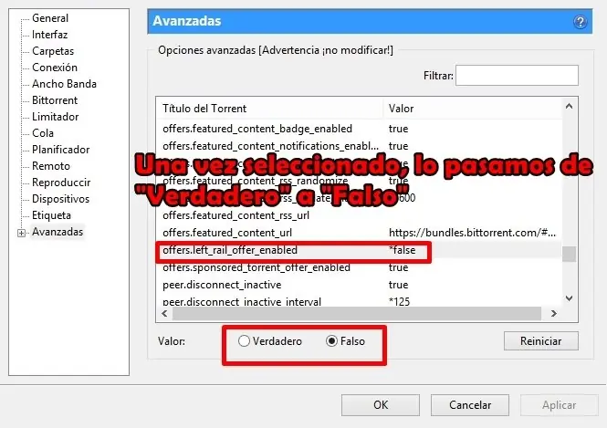 descarga