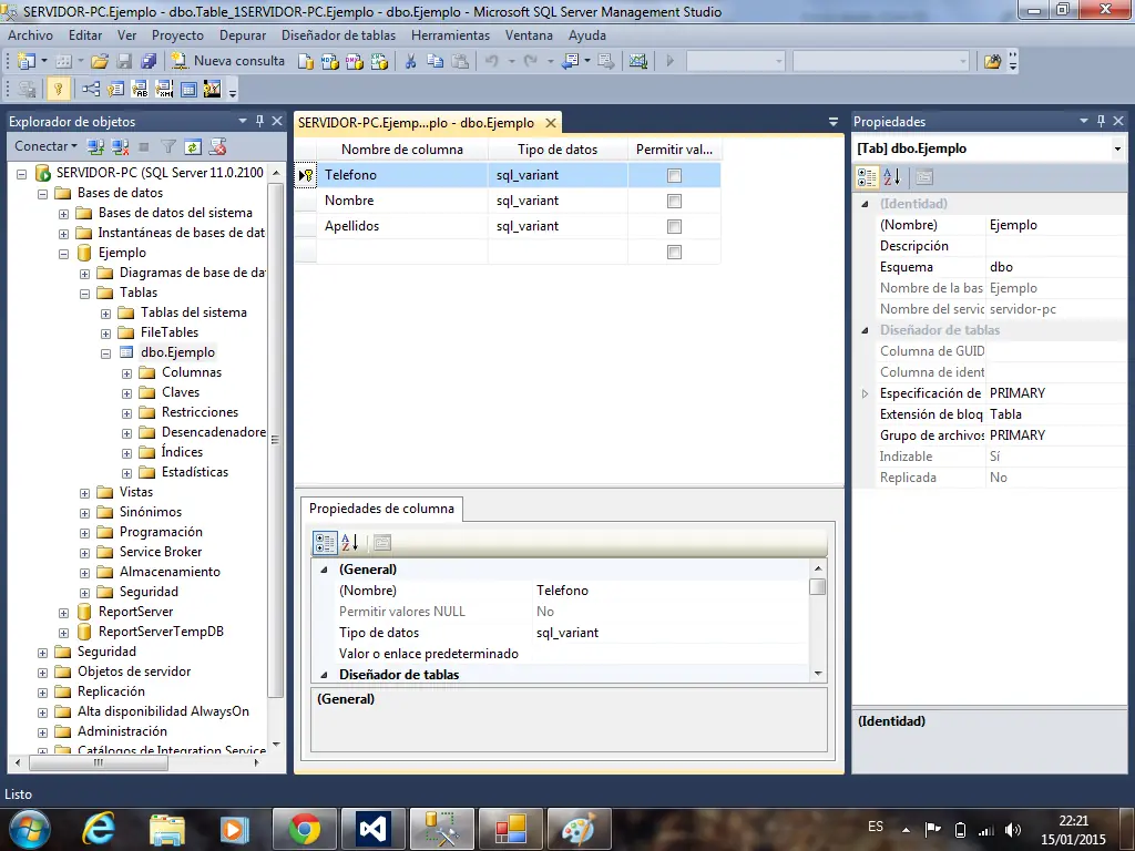 Cargar un datagridview con una tabla de SQL server en C#