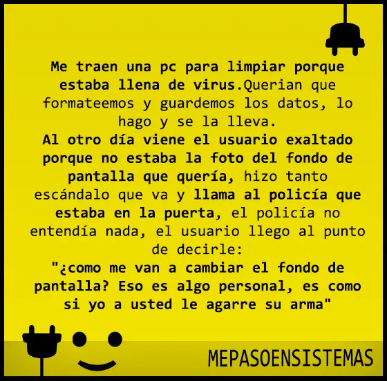 me paso en sistemas