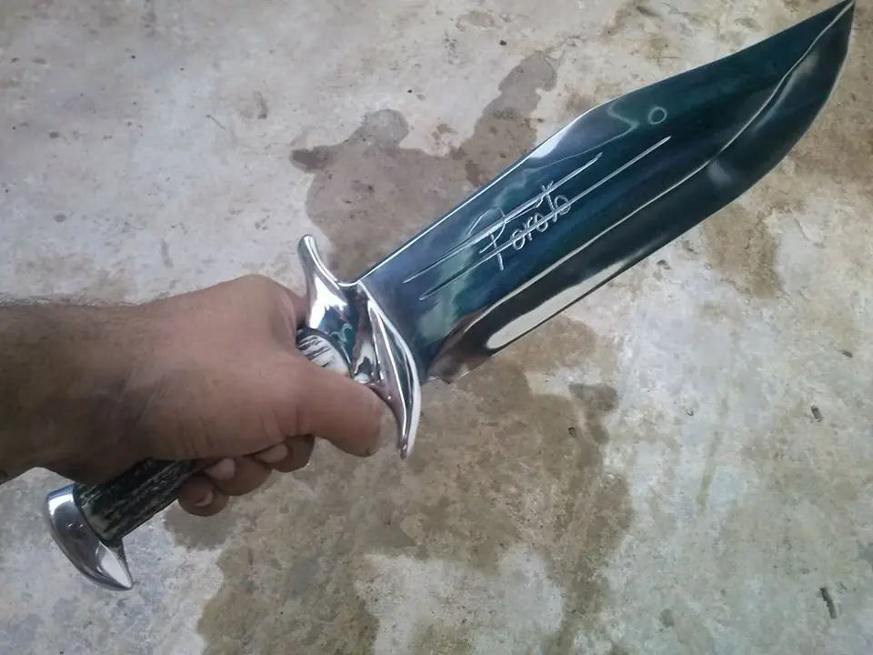 cuchillo artesanal