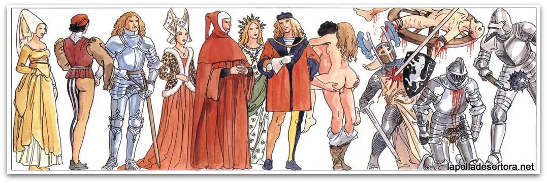 La Historia de la Humanidad según Milo Manara