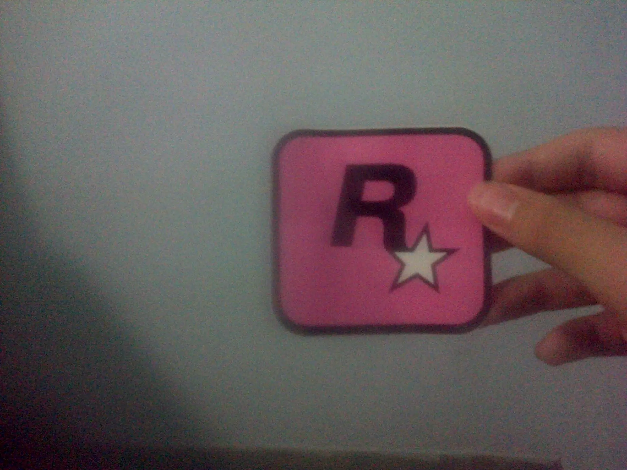 Llegaron mis stickers de Rockstar y te lo muestro